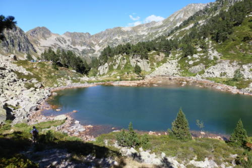 22-l'étang d'Estagnas sur le GR10